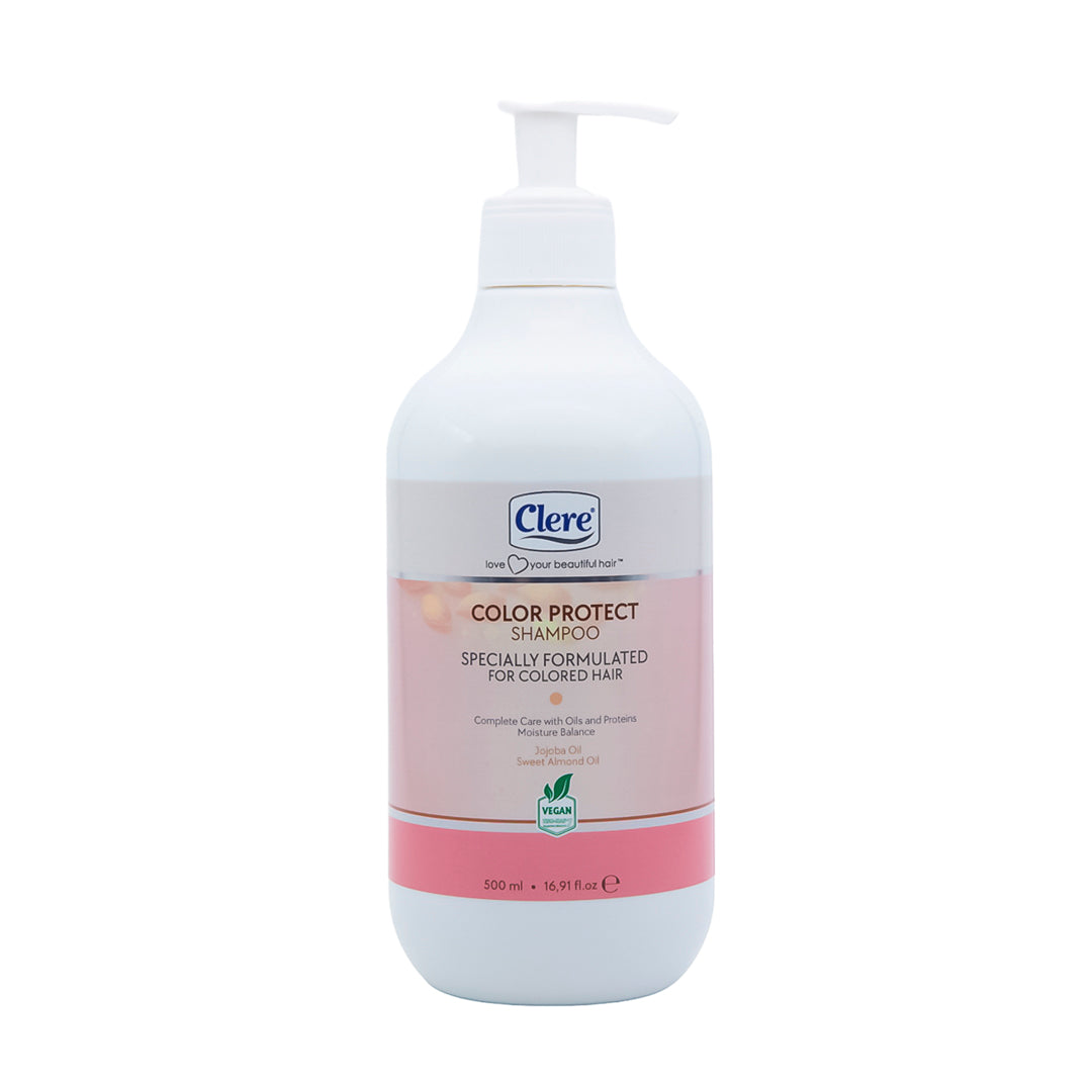 Clere Color Protect Shampoo – Speziell entwickelt für coloriertes Haar (500ml)