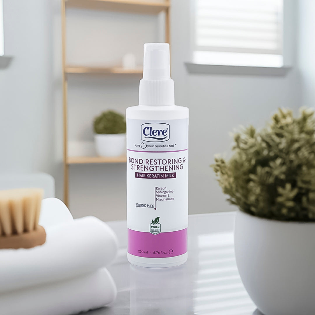 Clere Bond Restore & Moisturizing Hair Keratin Milk (200ml)
