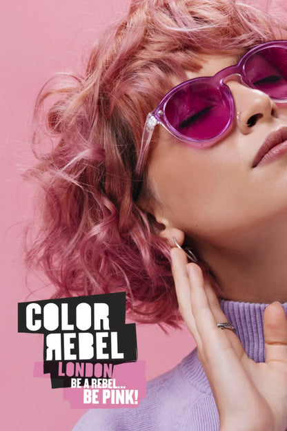 Color Rebel London, Semi-Permanente Haarfarbe, Vegan, Ohne Ammoniak & Parabene, für bis zu 12 Haarwäschen