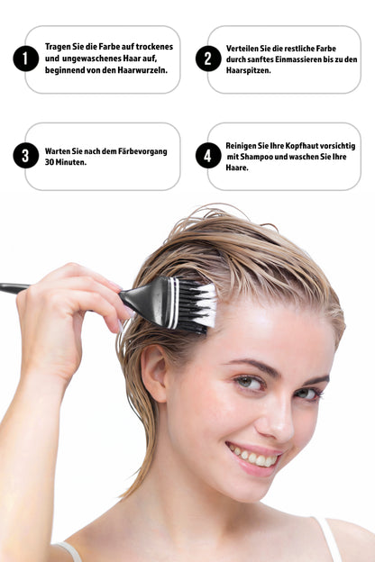 Color Rebel London, Semi-Permanente Haarfarbe, Vegan, Ohne Ammoniak & Parabene, für bis zu 12 Haarwäschen