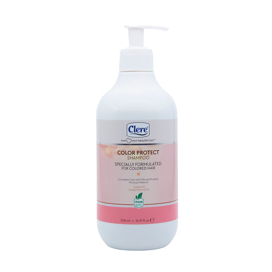 Clere Color Protect Shampoo – Speziell entwickelt für coloriertes Haar (500ml)