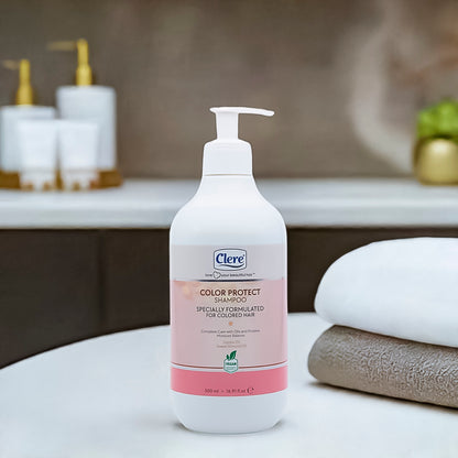Clere Color Protect Shampoo – Speziell entwickelt für coloriertes Haar (500ml)