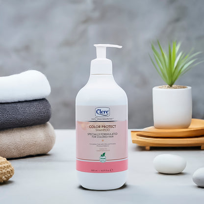 Clere Color Protect Shampoo – Speziell entwickelt für coloriertes Haar (500ml)