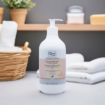 Clere - Color Protect Conditioner – Perfekter Schutz für gefärbtes Haar (500ml)