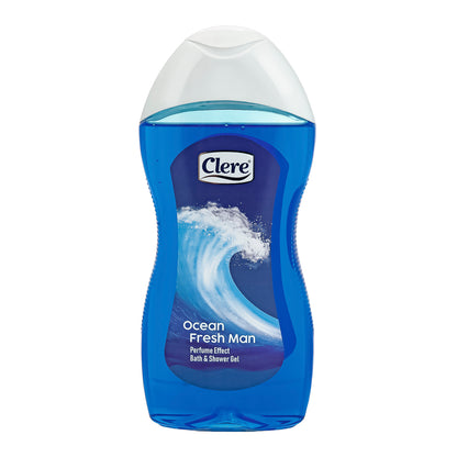 Clere Green Dream Duschgel - 300ml, vegan, parabenfrei, mit erfrischendem Limettenextrakt für eine sanfte Reinigung und langanhaltenden Zitrusduft