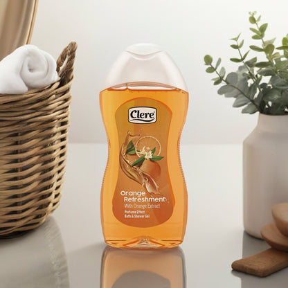 Clere Green Dream Duschgel - 300ml, vegan, parabenfrei, mit erfrischendem Limettenextrakt für eine sanfte Reinigung und langanhaltenden Zitrusduft