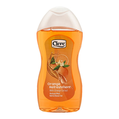 Clere Green Dream Duschgel - 300ml, vegan, parabenfrei, mit erfrischendem Limettenextrakt für eine sanfte Reinigung und langanhaltenden Zitrusduft